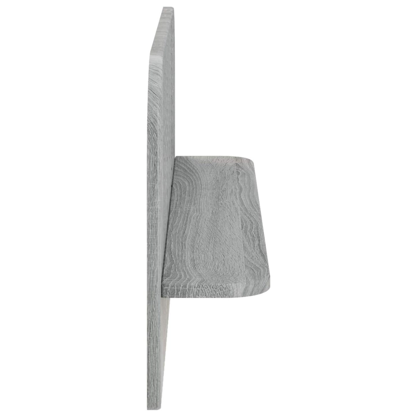 Wall Shelf 2 pcs Grey Sonoma 80.5 x 13.5 x 37.5 cm