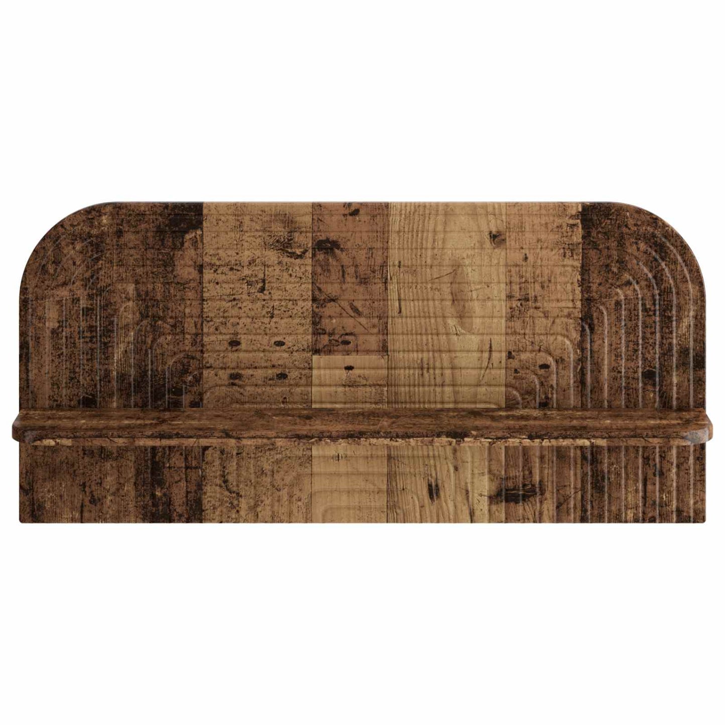 Wall Shelf 2 pcs Old Wood 80.5 x 13.5 x 37.5 cm Engineered Wood