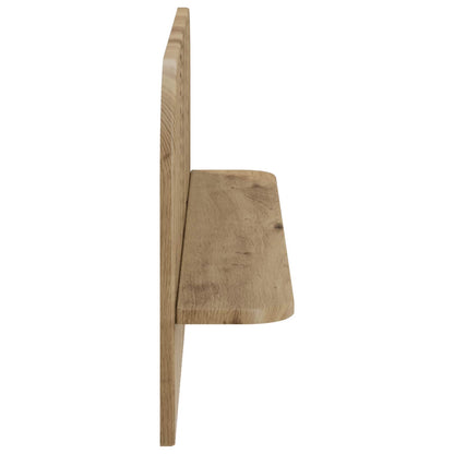 Wall Shelf 2 pcs Artisan Oak 80.5 x 13.5 x 37.5 cm