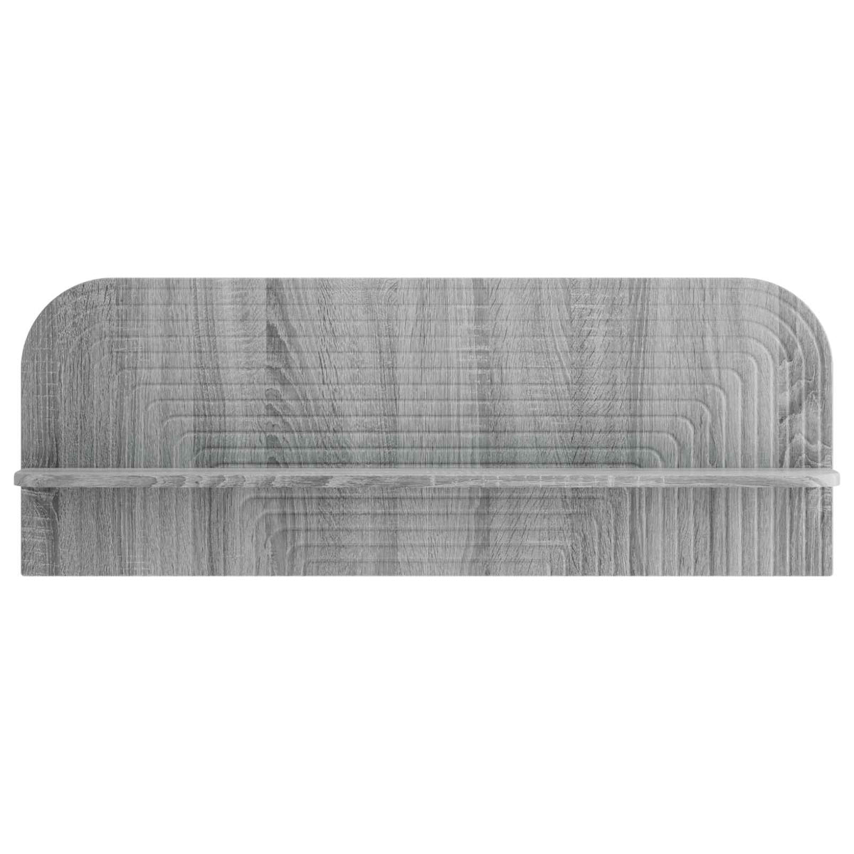 Wall Shelf 2 pcs Grey Sonoma 102 x 13.5 x 37.5 cm