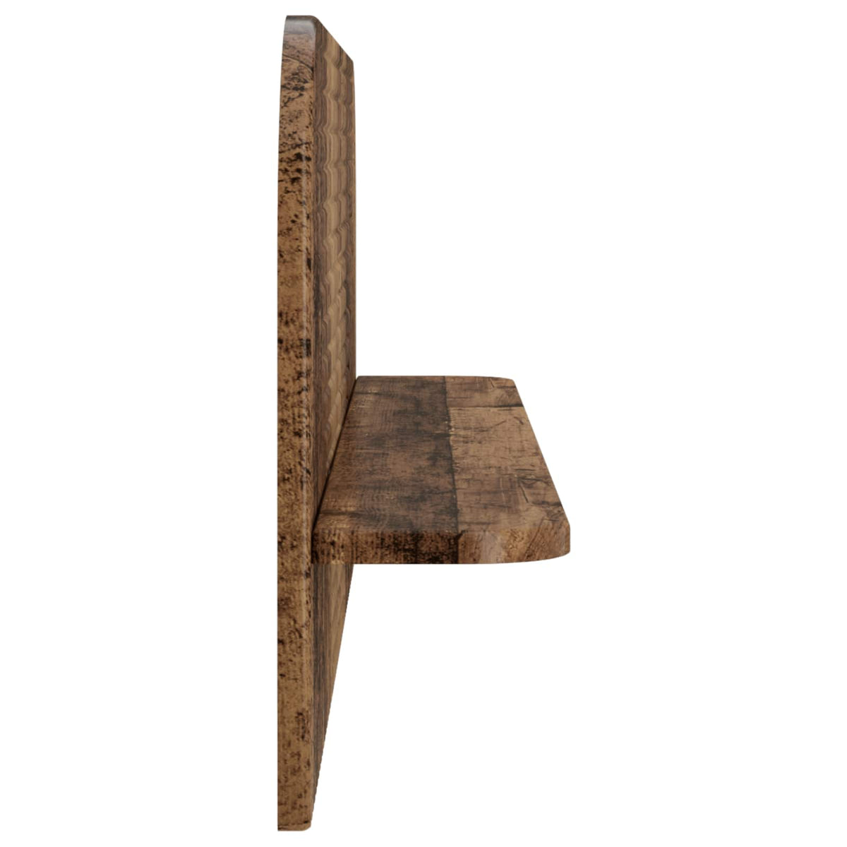 Wall Shelf 2 pcs Old Wood 102 x 13.5 x 37.5 cm Engineered Wood