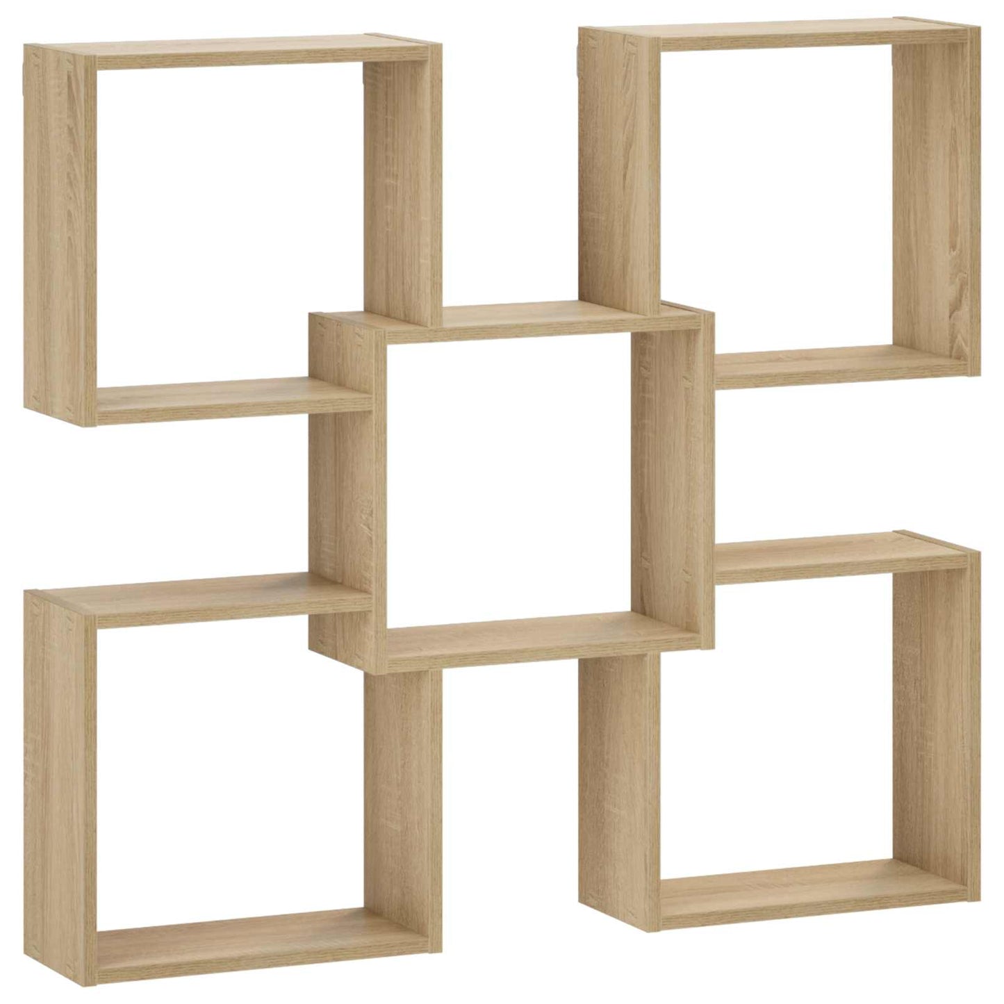 Wall Shelf Sonoma Oak 99.5 x 17 x 91 cm Engineered Wood