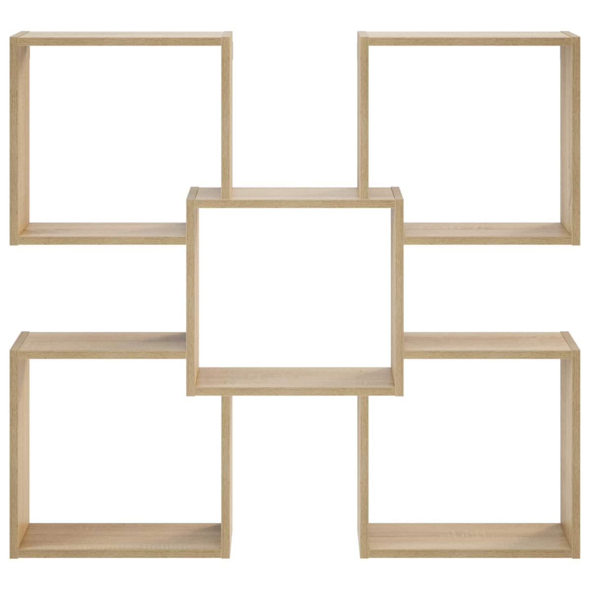 Wall Shelf Sonoma Oak 99.5 x 17 x 91 cm Engineered Wood