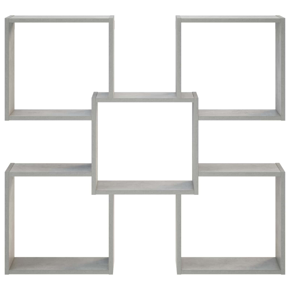 Wall Shelf Concrete Grey 99.5 x 17 x 91 cm Engineered Wood