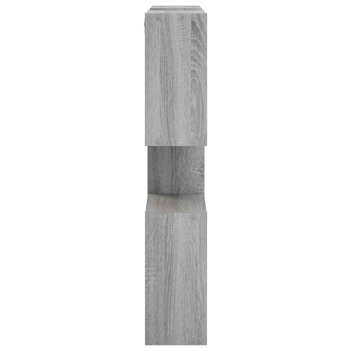 Wall Shelf Grey Sonoma 99.5 x 17 x 91 cm Engineered Wood