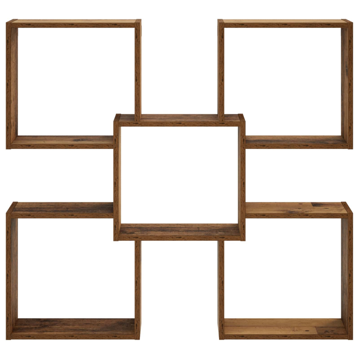 Wall Shelf Old Wood 99.5 x 17 x 91 cm Engineered Wood