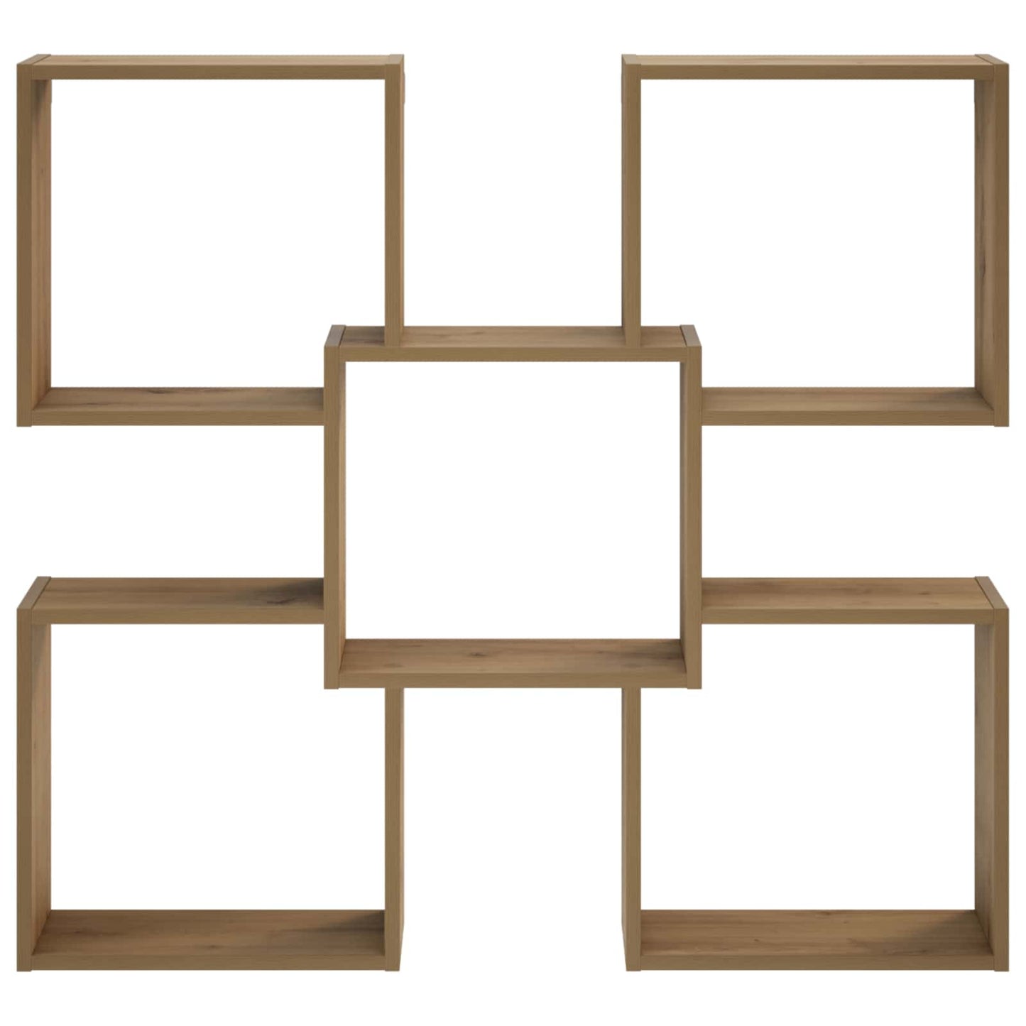 Wall Shelf Artisan Oak 99.5 x 17 x 91 cm Engineered Wood