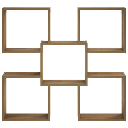 Wall Shelf Artisan Oak 99.5 x 17 x 91 cm Engineered Wood