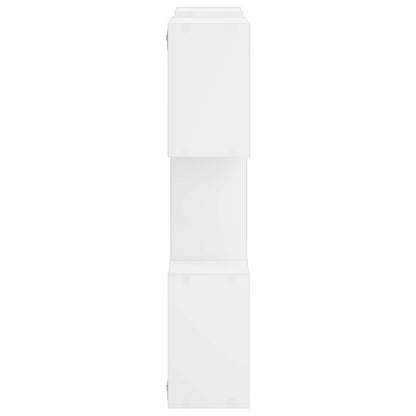Wall Shelf White 103 x 17 x 80 cm Engineered Wood