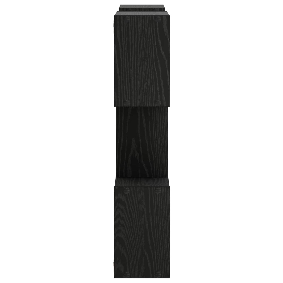 Wall Shelf Black 103 x 17 x 80 cm Engineered Wood