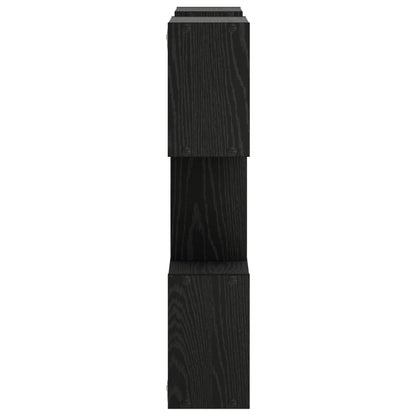Wall Shelf Black 103 x 17 x 80 cm Engineered Wood