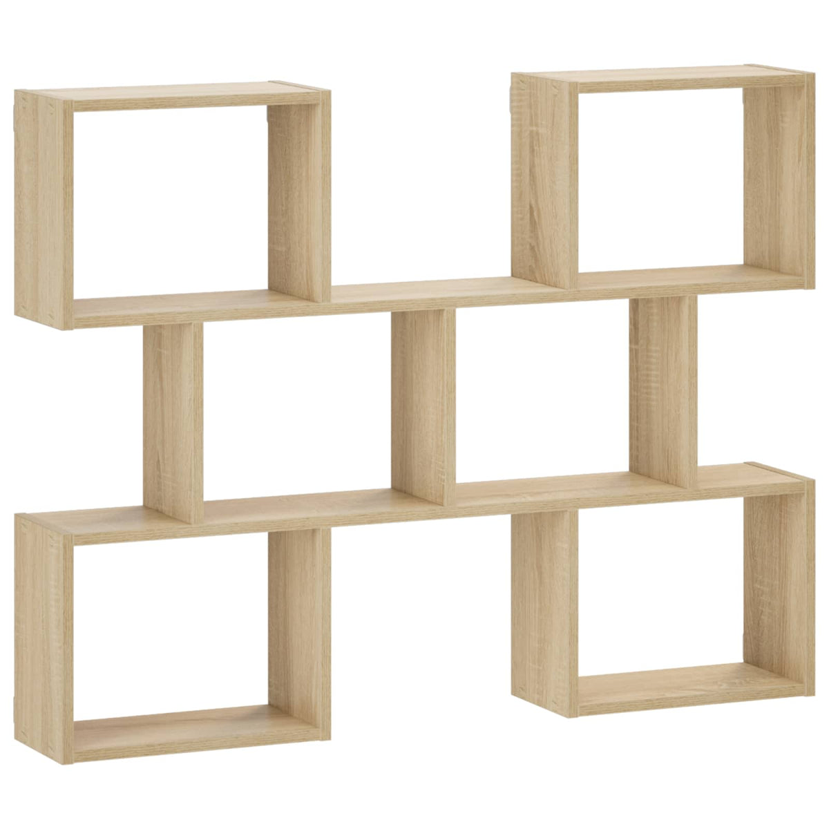 Wall Shelf Sonoma Oak 103 x 17 x 80 cm Engineered Wood
