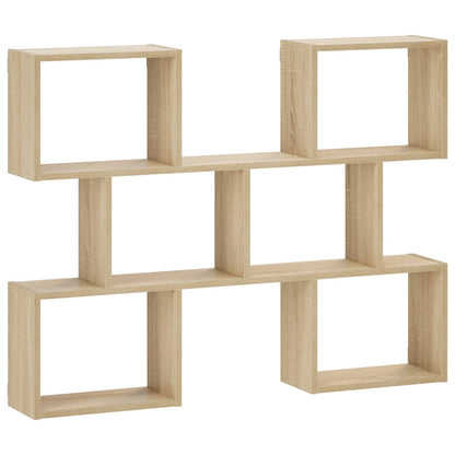 Wall Shelf Sonoma Oak 103 x 17 x 80 cm Engineered Wood