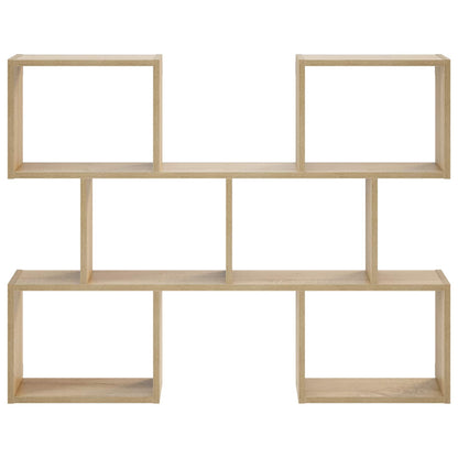 Wall Shelf Sonoma Oak 103 x 17 x 80 cm Engineered Wood