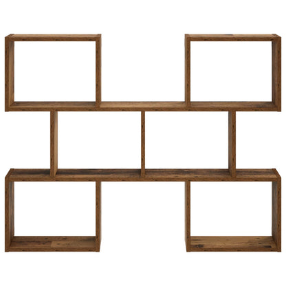 Wall Shelf Old Wood 103 x 17 x 80 cm Engineered Wood