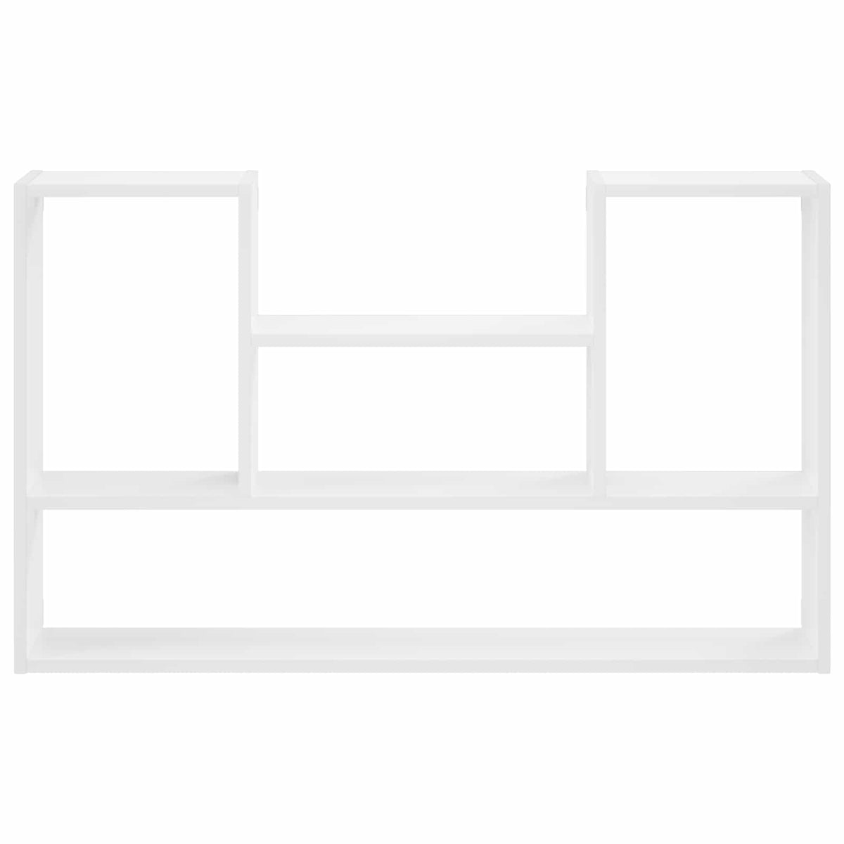 Wall Shelf White 100 x 17 x 60 cm Engineered Wood
