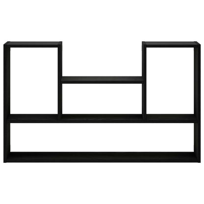 Wall Shelf Black 100 x 17 x 60 cm Engineered Wood