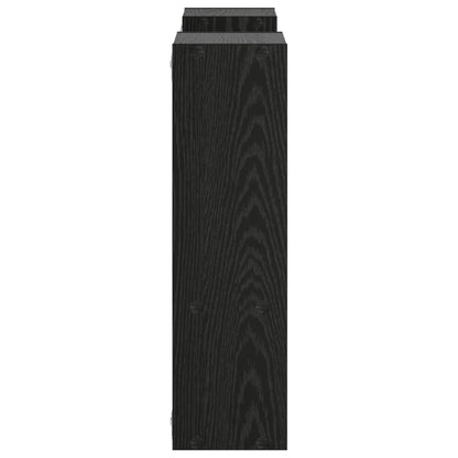 Wall Shelf Black 100 x 17 x 60 cm Engineered Wood
