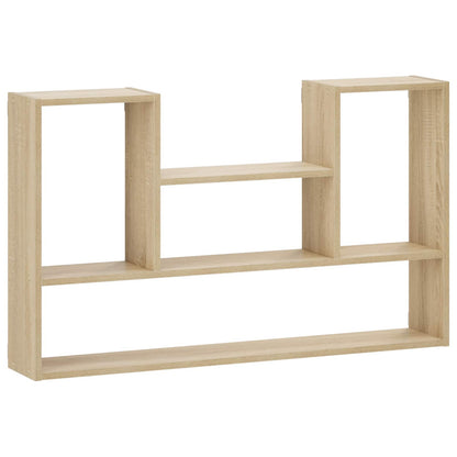 Wall Shelf Sonoma Oak 100 x 17 x 60 cm Engineered Wood