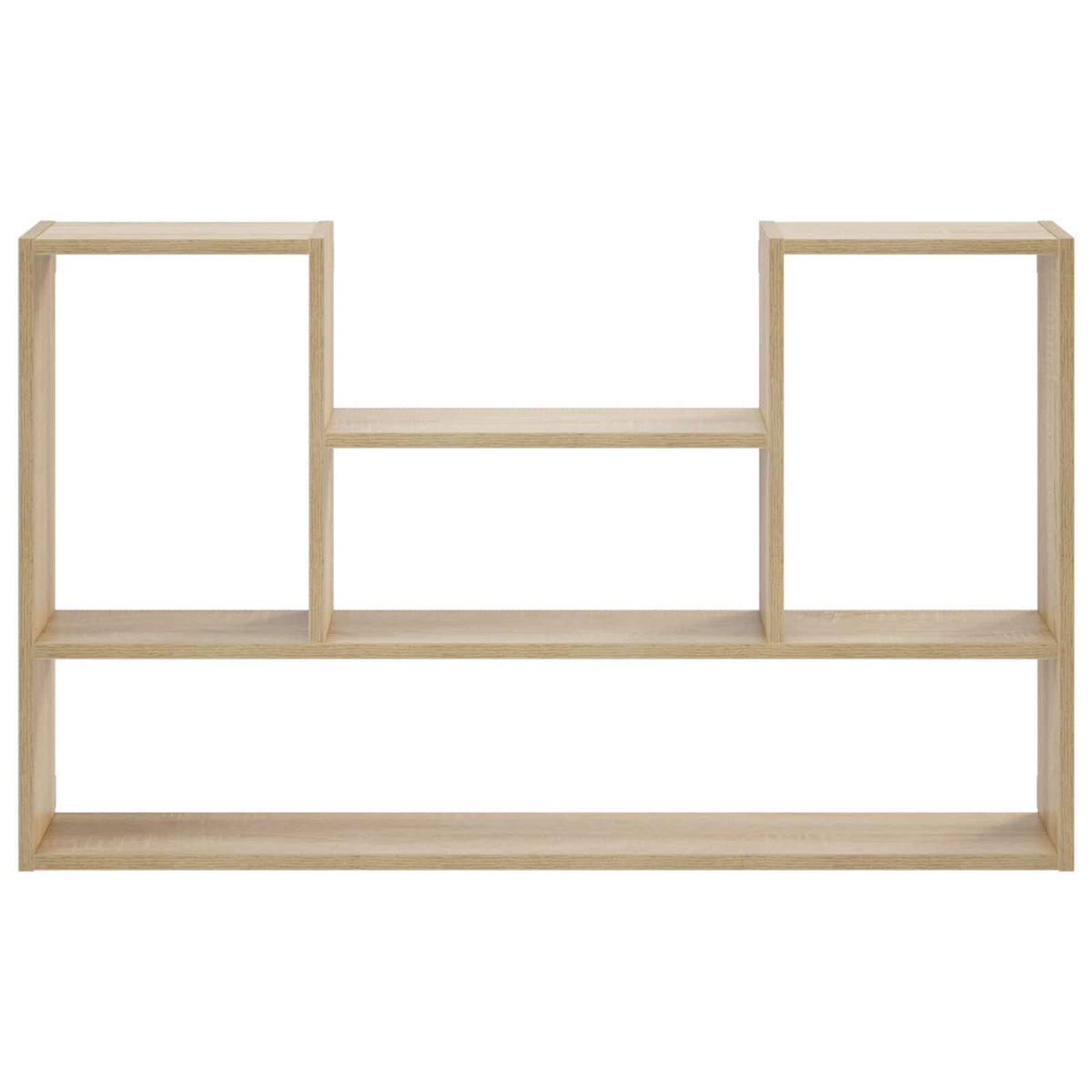 Wall Shelf Sonoma Oak 100 x 17 x 60 cm Engineered Wood