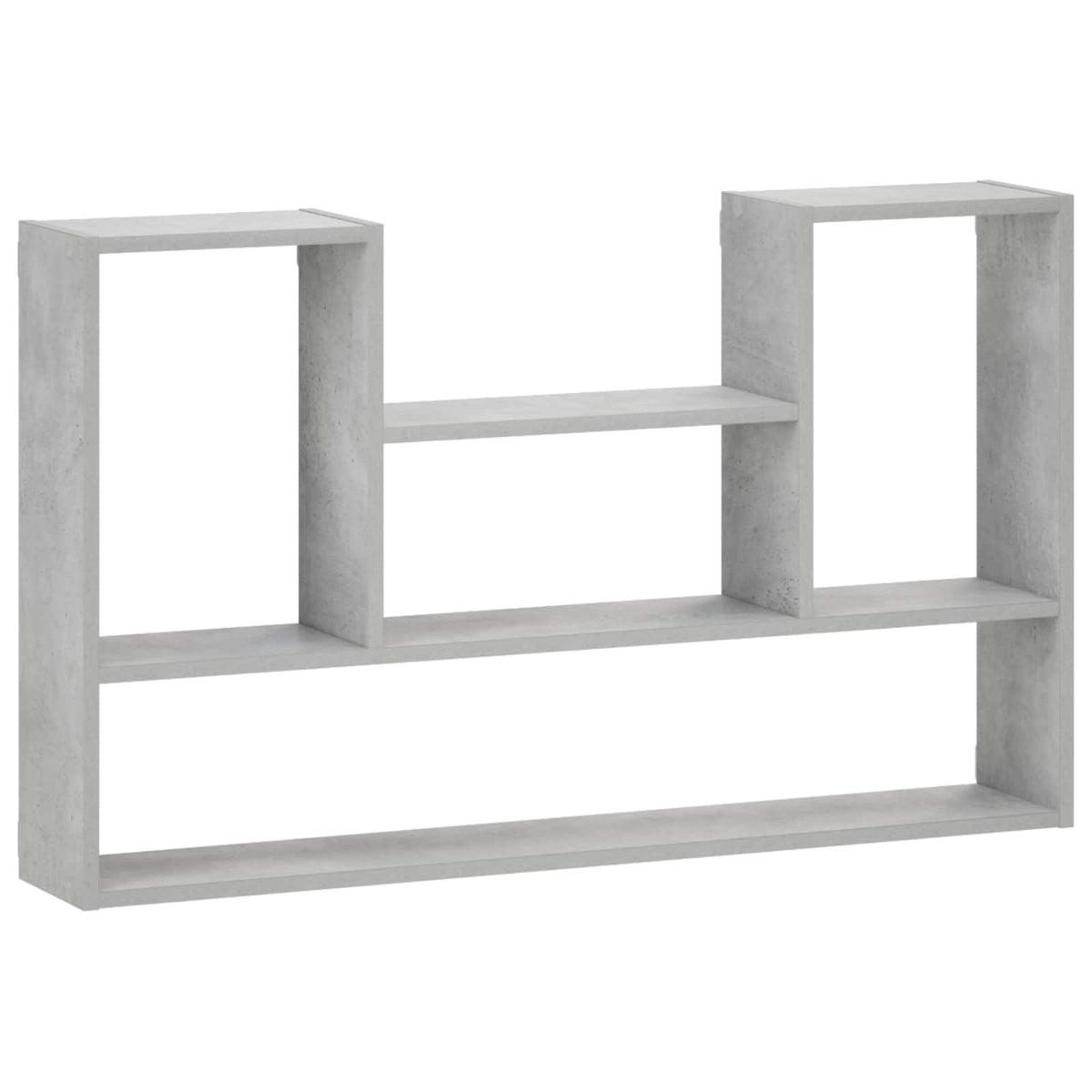 Wall Shelf Concrete Grey 100 x 17 x 60 cm Engineered Wood