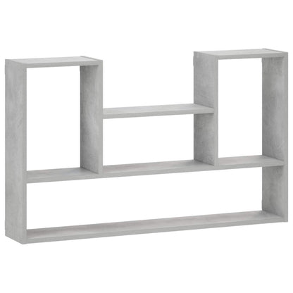 Wall Shelf Concrete Grey 100 x 17 x 60 cm Engineered Wood