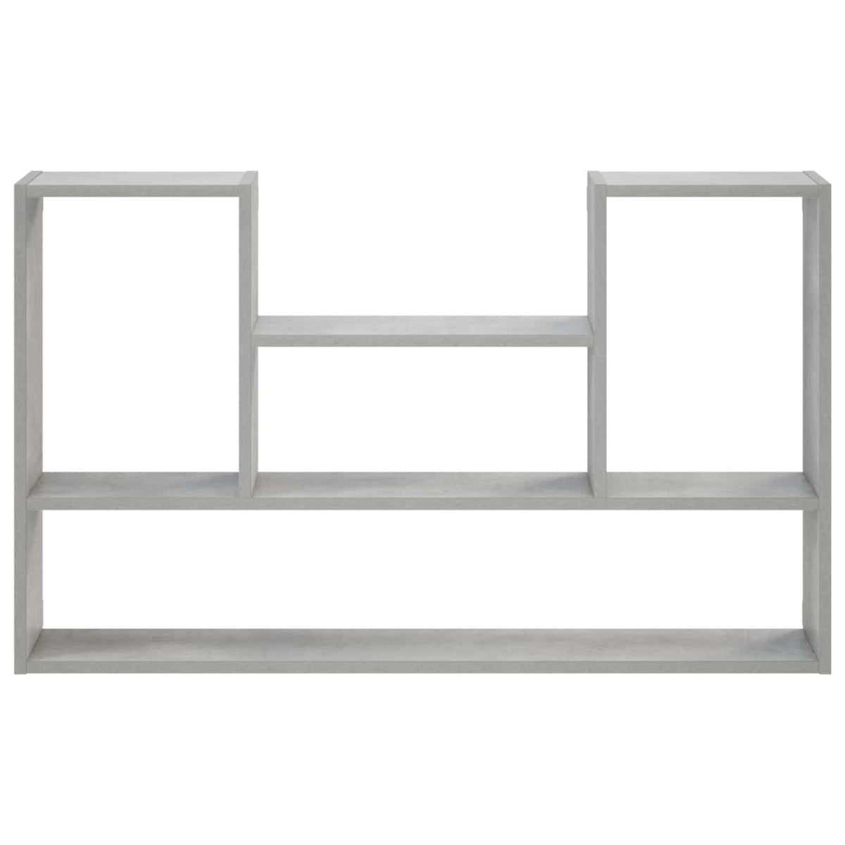 Wall Shelf Concrete Grey 100 x 17 x 60 cm Engineered Wood