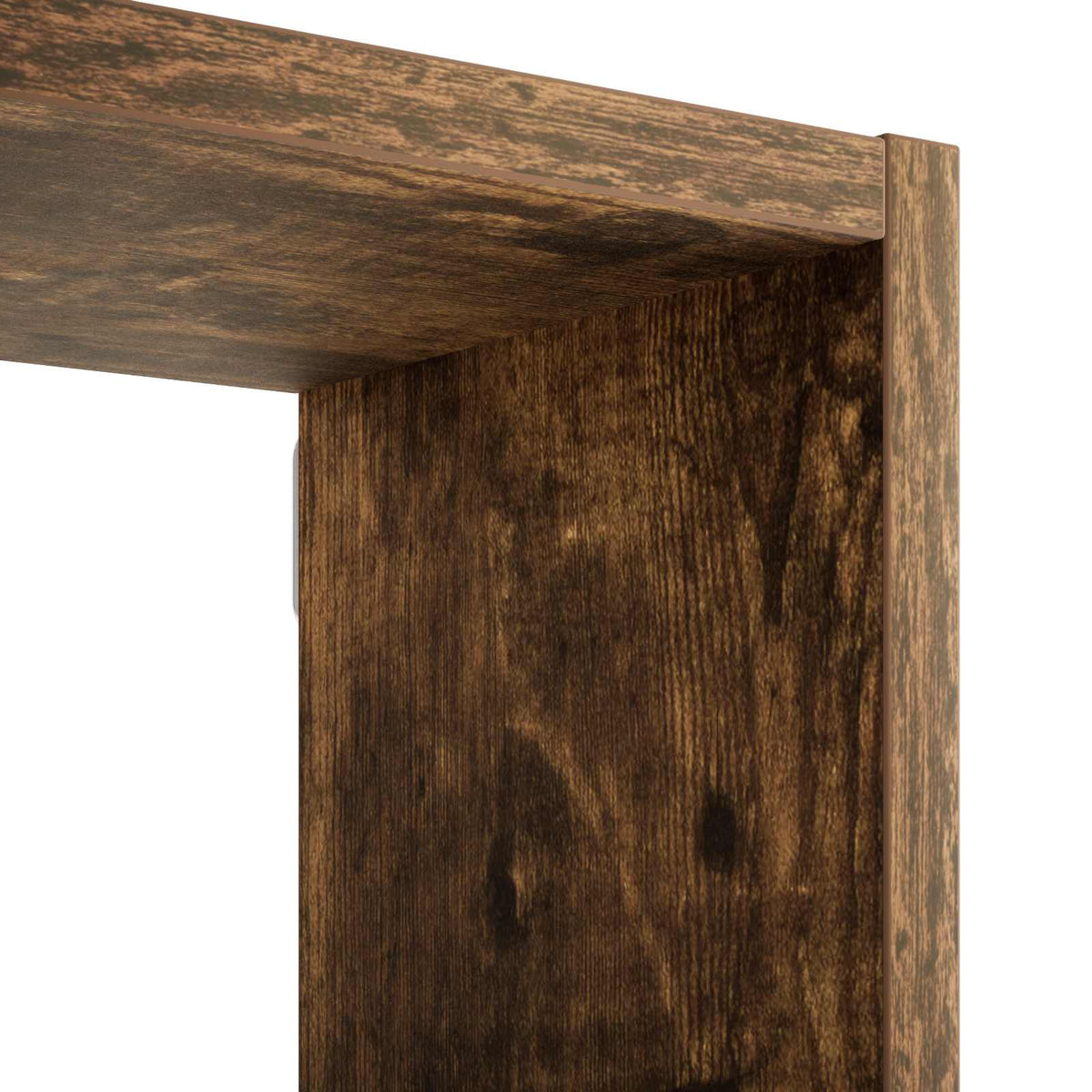 Wall Shelf Smoked Oak 100 x 17 x 60 cm Engineered Wood