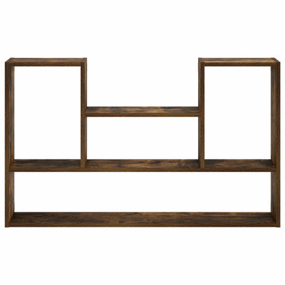 Wall Shelf Smoked Oak 100 x 17 x 60 cm Engineered Wood