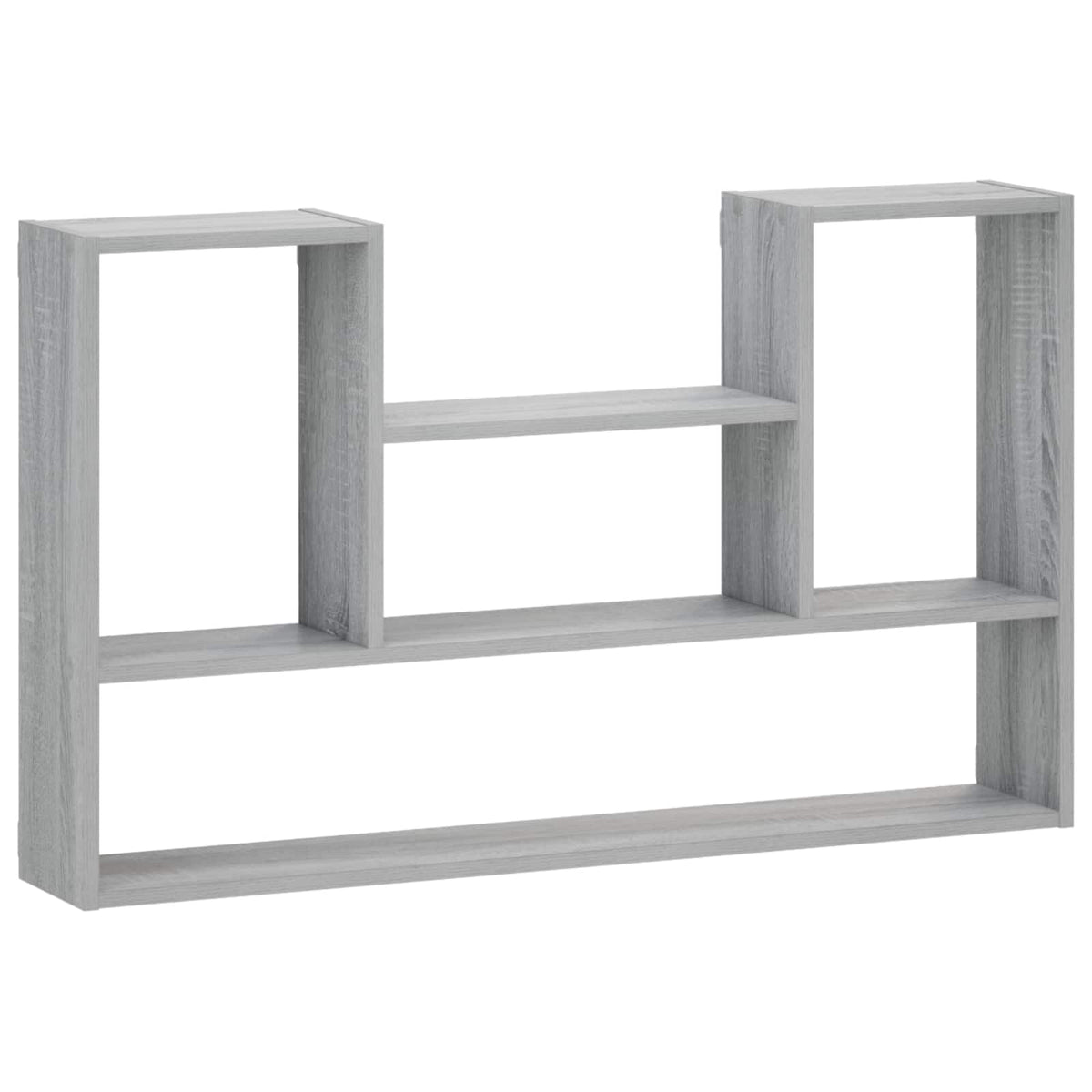 Wall Shelf Grey Sonoma 100 x 17 x 60 cm Engineered Wood