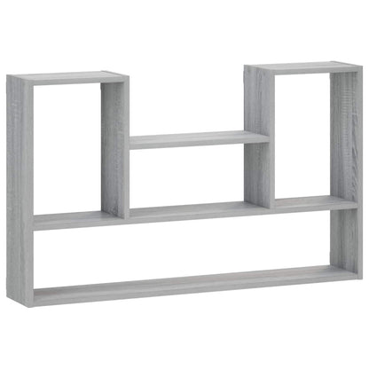 Wall Shelf Grey Sonoma 100 x 17 x 60 cm Engineered Wood