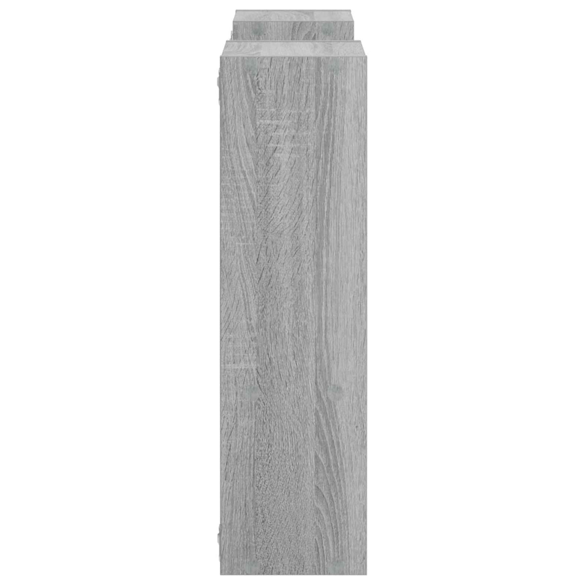 Wall Shelf Grey Sonoma 100 x 17 x 60 cm Engineered Wood