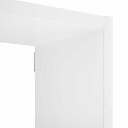 Wall Shelf White 70 x 17 x 101 cm Engineered Wood