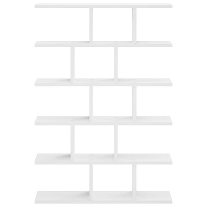 Wall Shelf White 70 x 17 x 101 cm Engineered Wood