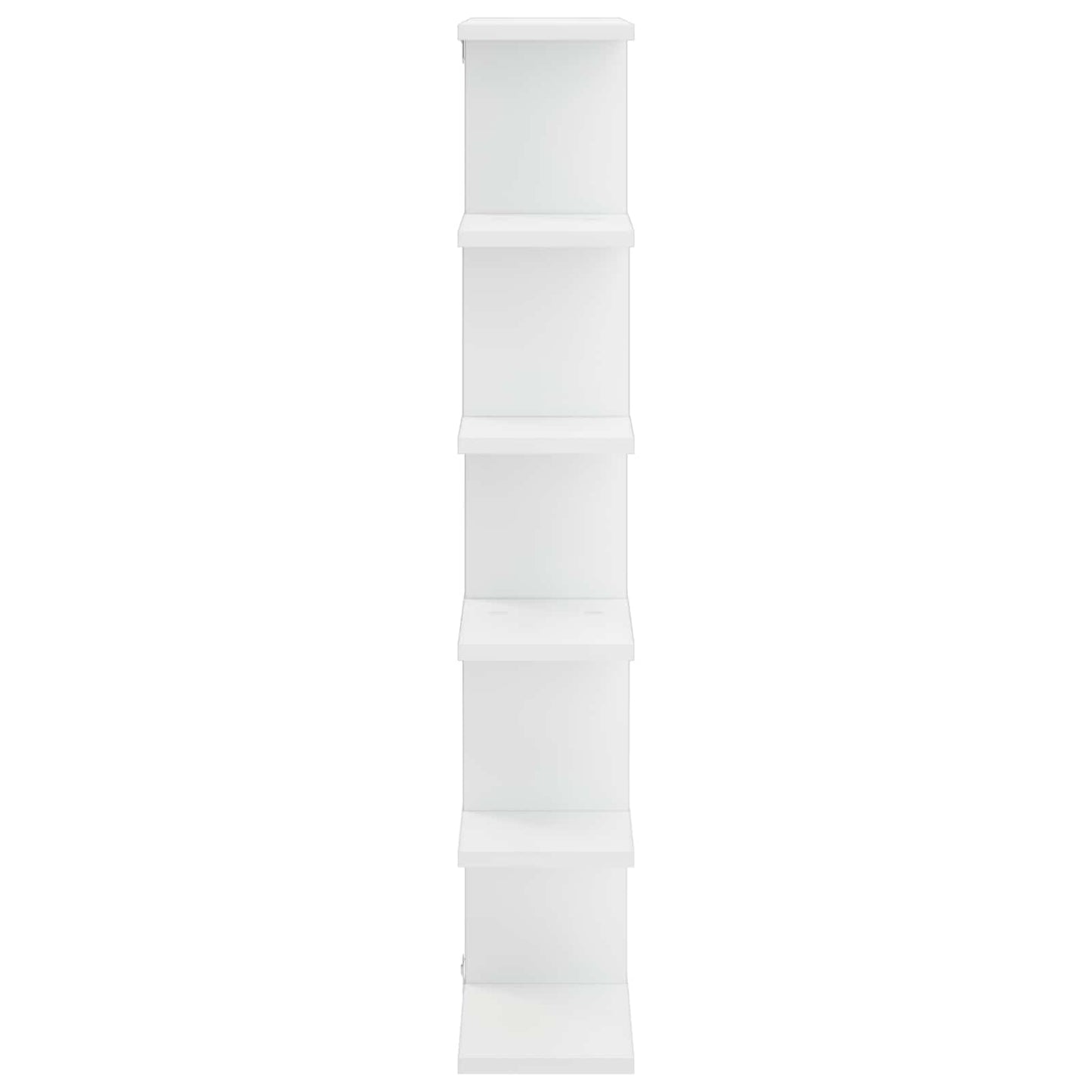 Wall Shelf White 70 x 17 x 101 cm Engineered Wood