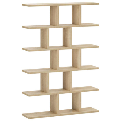 Wall Shelf Sonoma Oak 70 x 17 x 101 cm Engineered Wood