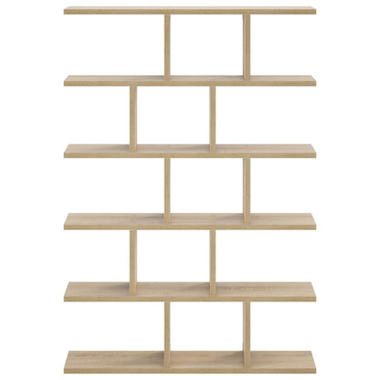 Wall Shelf Sonoma Oak 70 x 17 x 101 cm Engineered Wood