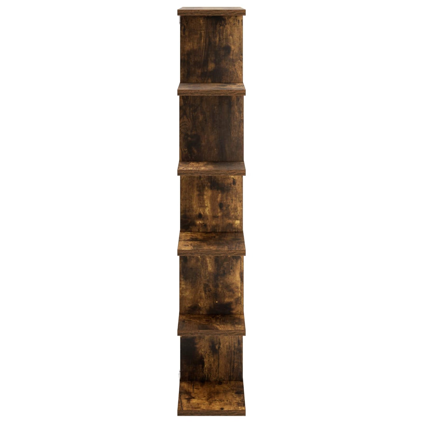 Wall Shelf Smoked Oak 70 x 17 x 101 cm Engineered Wood