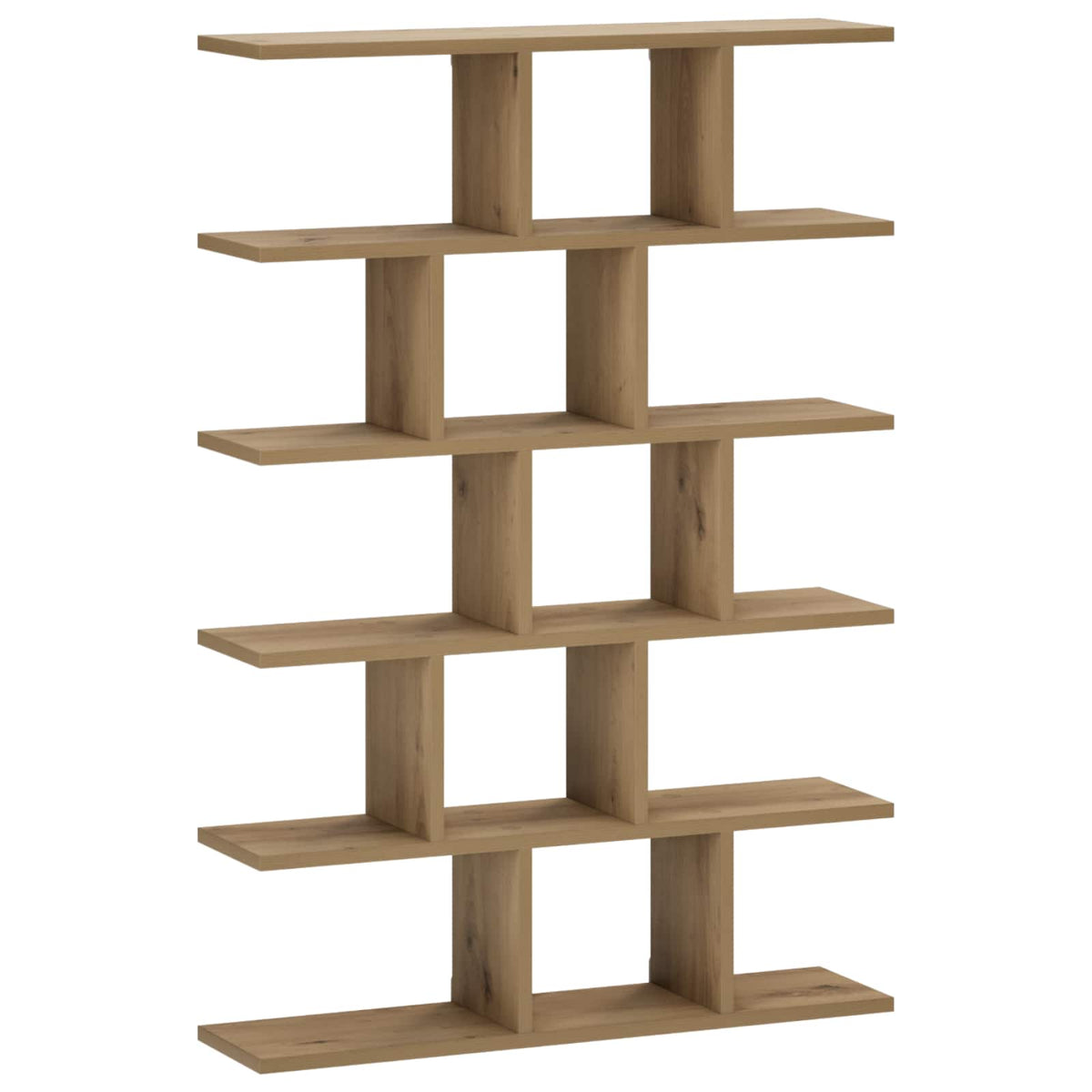 Wall Shelf Artisan Oak 70 x 17 x 101 cm Engineered Wood