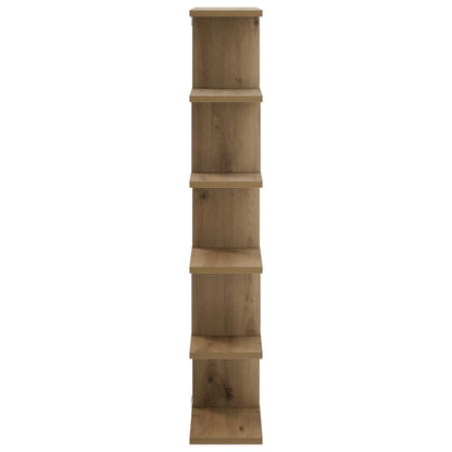 Wall Shelf Artisan Oak 70 x 17 x 101 cm Engineered Wood