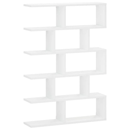 Wall Shelf White 70 x 17 x 101 cm Engineered Wood