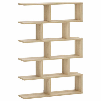 Wall Shelf Sonoma Oak 70 x 17 x 101 cm Engineered Wood