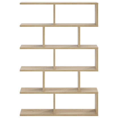 Wall Shelf Sonoma Oak 70 x 17 x 101 cm Engineered Wood