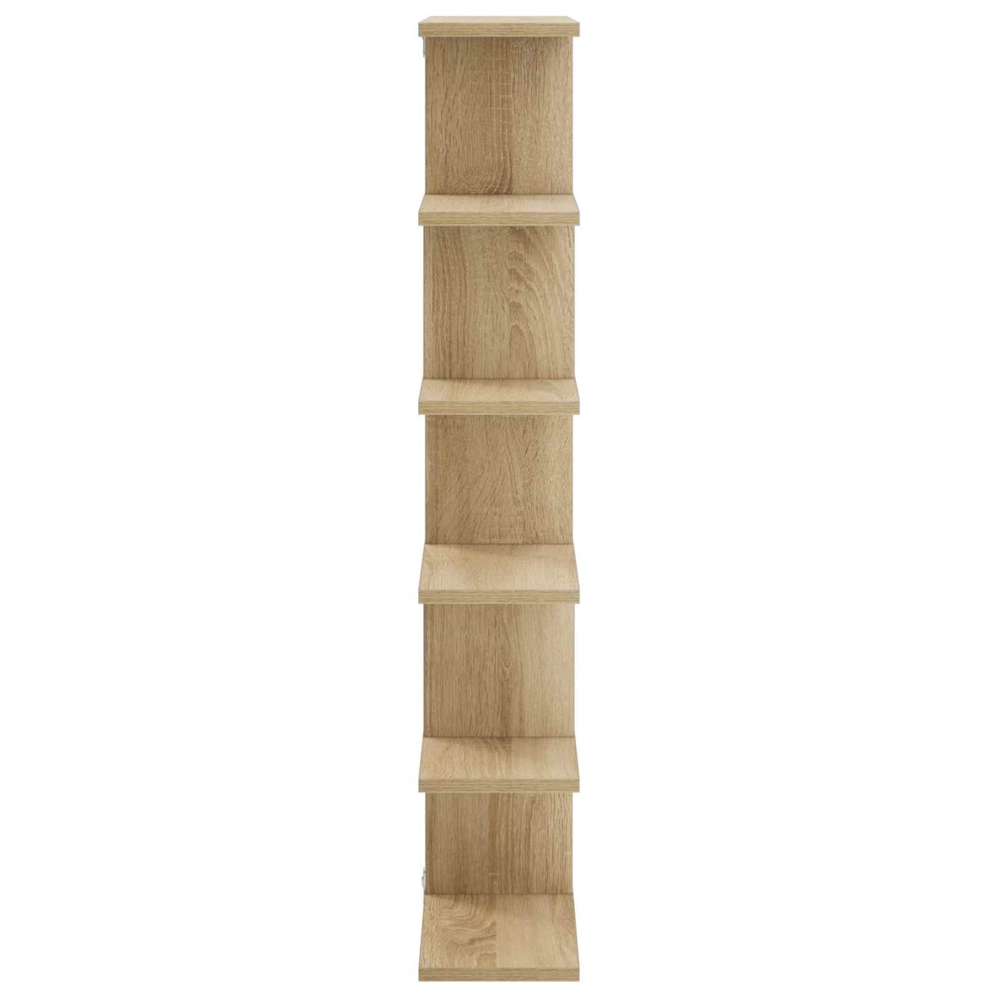 Wall Shelf Sonoma Oak 70 x 17 x 101 cm Engineered Wood