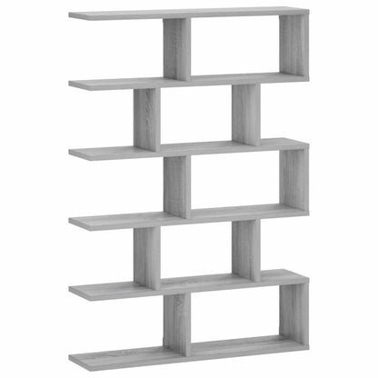 Wall Shelf Grey Sonoma 70 x 17 x 101 cm Engineered Wood