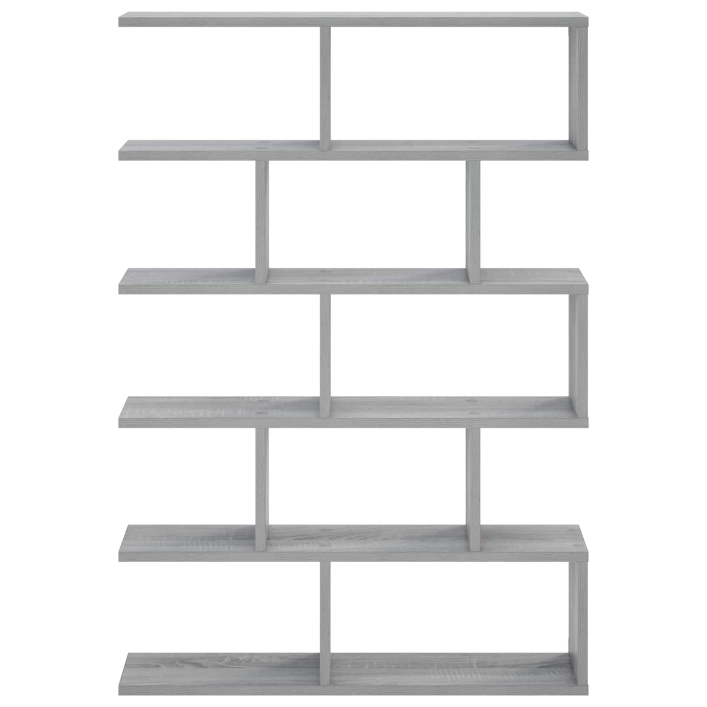 Wall Shelf Grey Sonoma 70 x 17 x 101 cm Engineered Wood