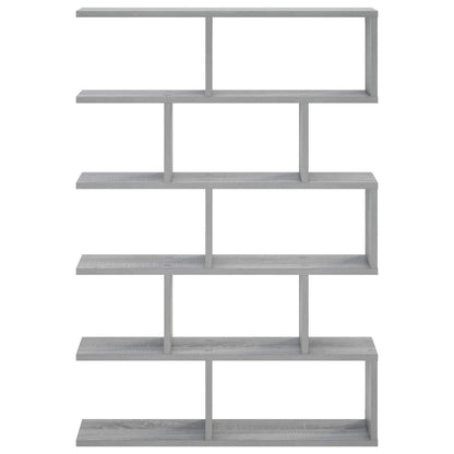 Wall Shelf Grey Sonoma 70 x 17 x 101 cm Engineered Wood