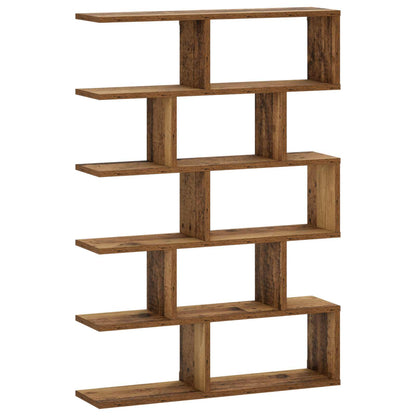 Wall Shelf Old Wood 70 x 17 x 101 cm Engineered Wood