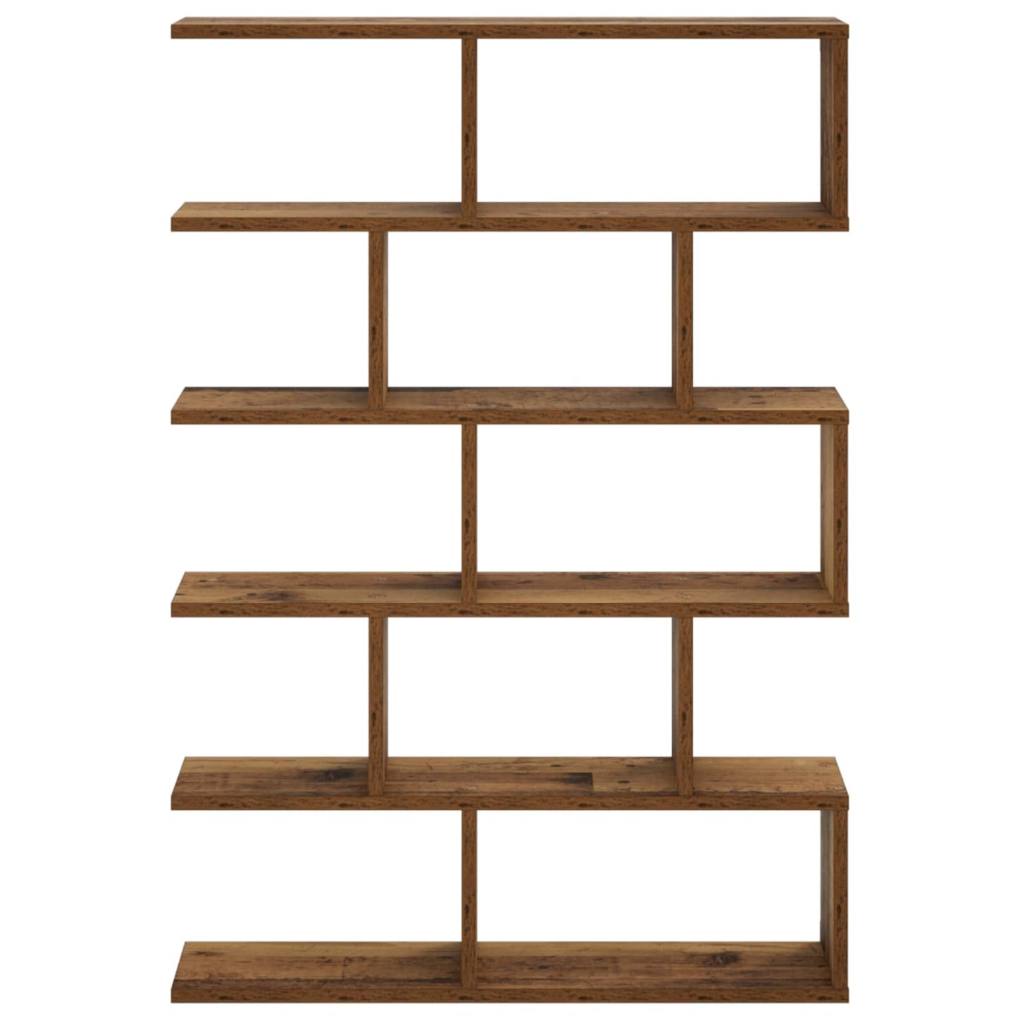 Wall Shelf Old Wood 70 x 17 x 101 cm Engineered Wood