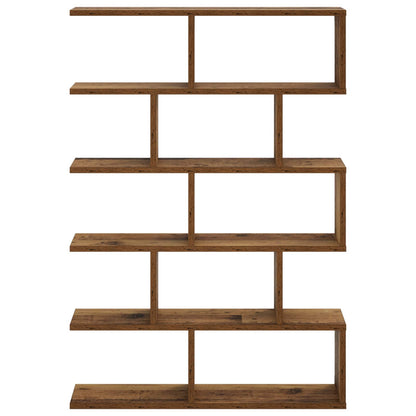 Wall Shelf Old Wood 70 x 17 x 101 cm Engineered Wood
